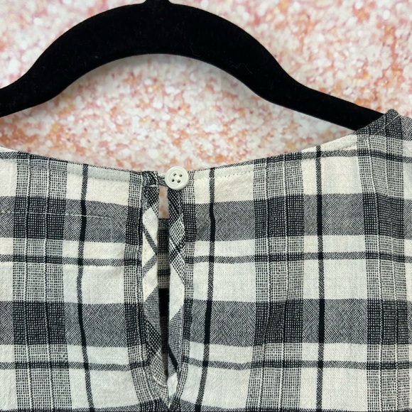 THE GREAT. Plaid Tunic Top - Picture 4 of 8